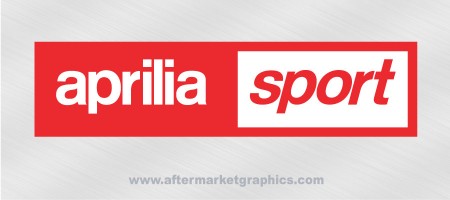 Aprilia Sport Decals - Pair (2 pieces)